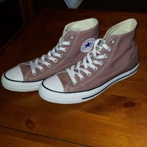 Dusty rose Converse All star high top
